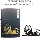 סריקה והכנת לוגו וביצוע חריטה על כל סוגי המוצרים